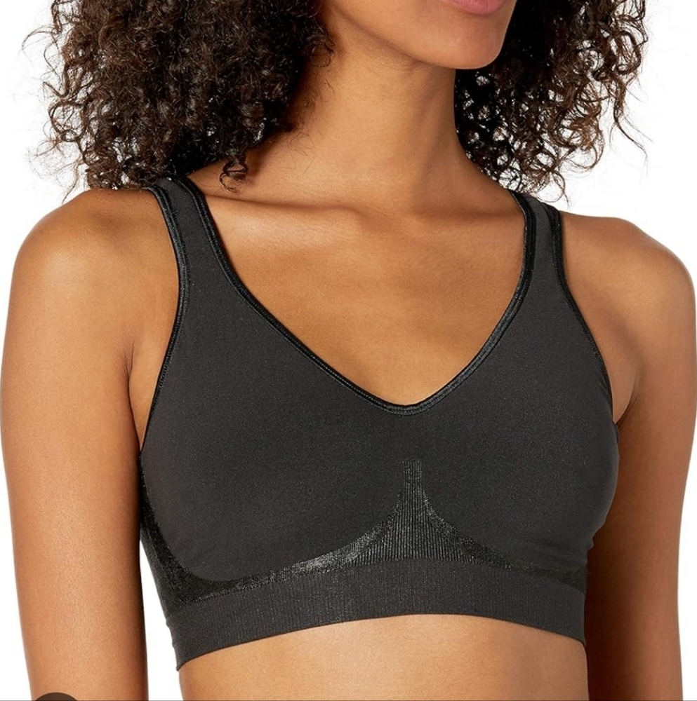 Bali Comfort Black Wirefree Bra 3x